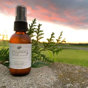 Grounded Sage Facial Mist in Sunset