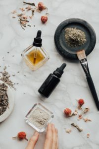 Clean and Cruelty-Free Beauty Products in a Flat LAy