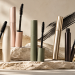 Minimalist collection of tubing mascara tubes and wands representing cruelty-free mascara picks for 2026.